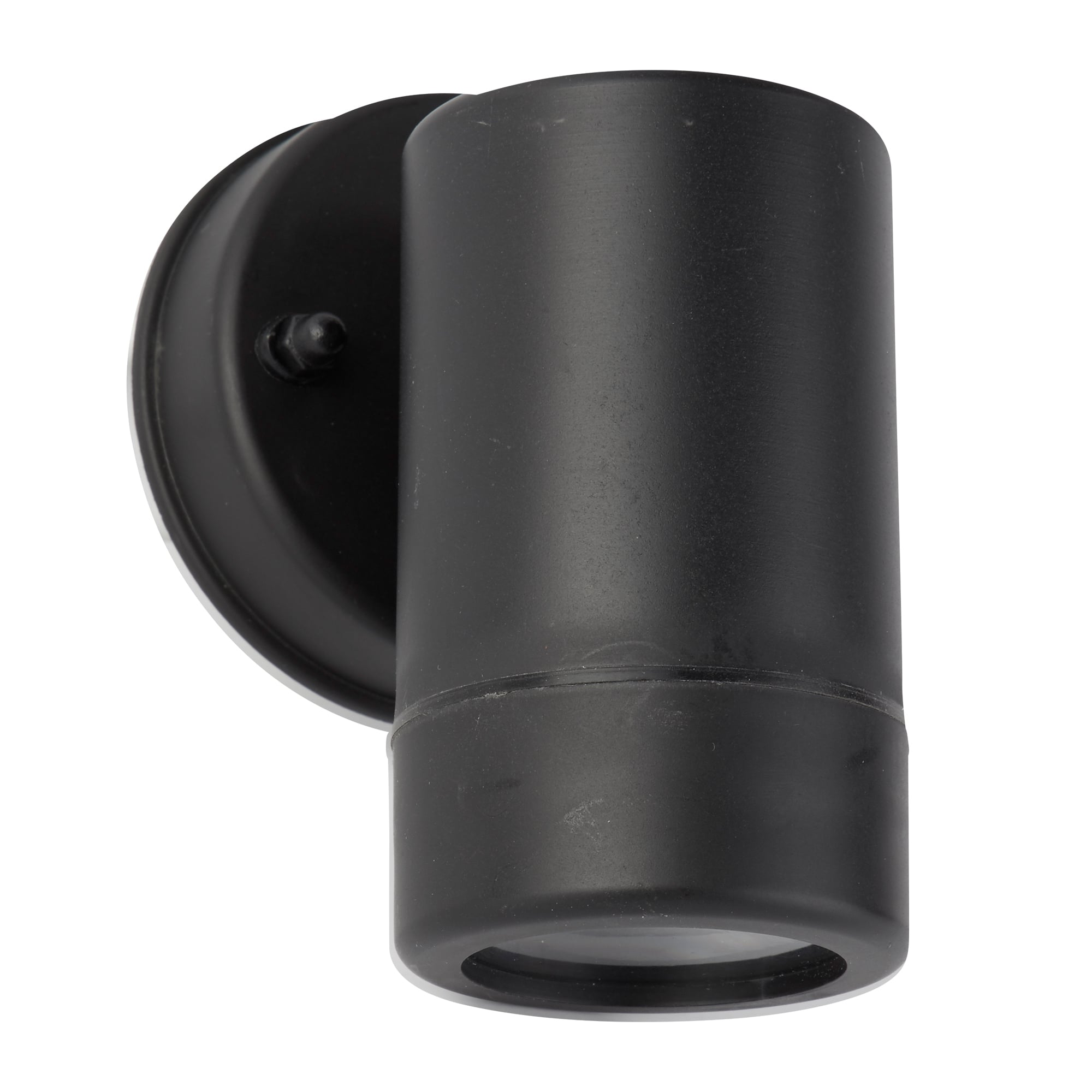 Outdoor Modern LED Single Wall Light In Black Finish IP44 7591-1BK