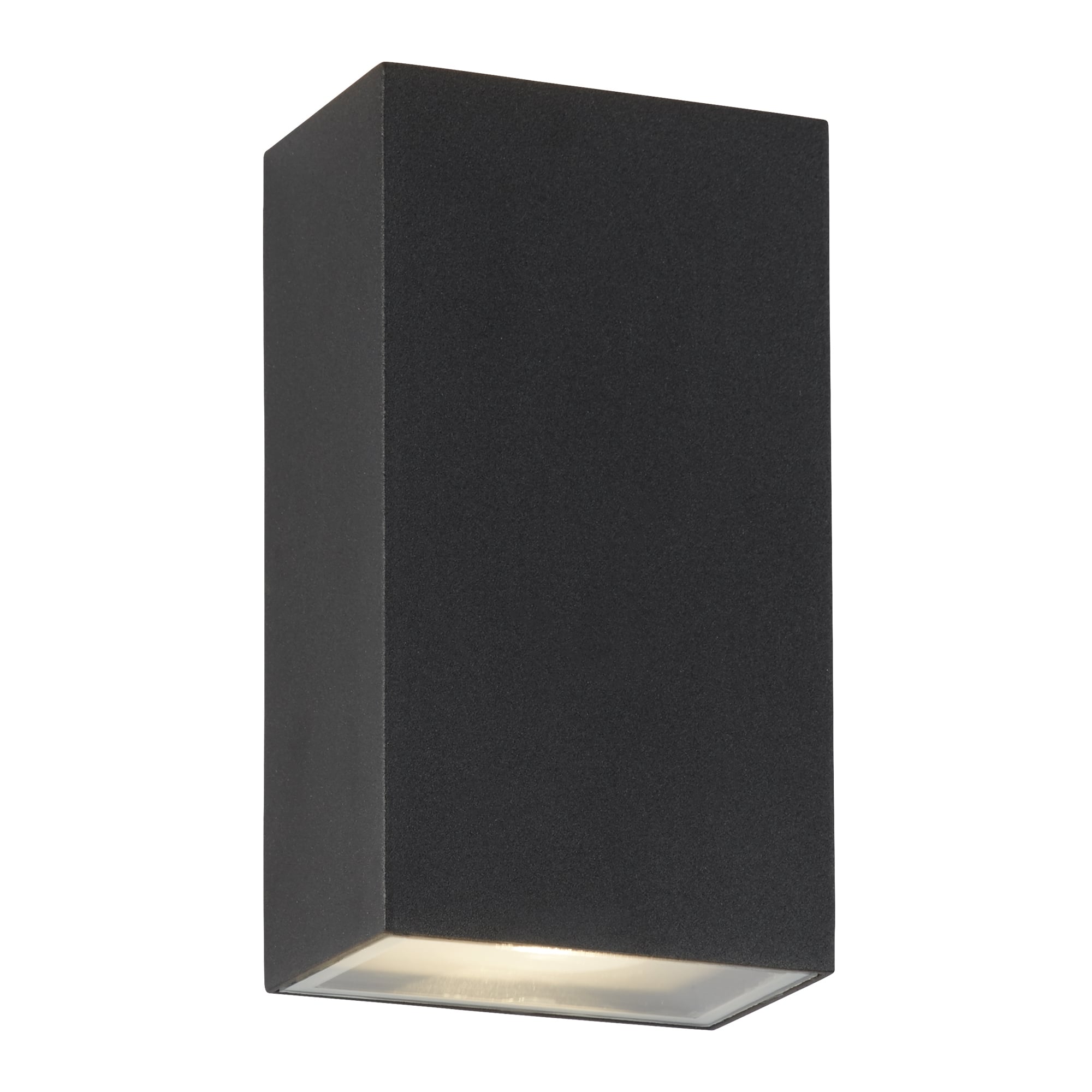 Outdoor Modern Rectangular LED Wall Light In Black Finish IP44 8852BK