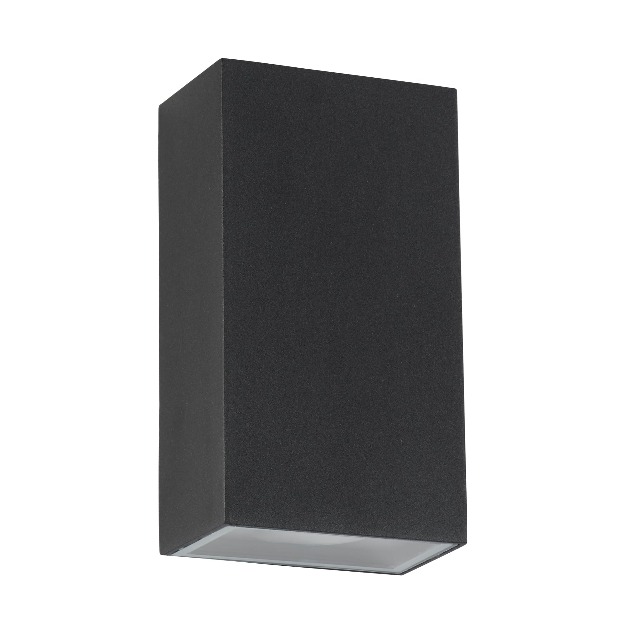Outdoor Modern Rectangular LED Wall Light In Black Finish IP44 8852BK