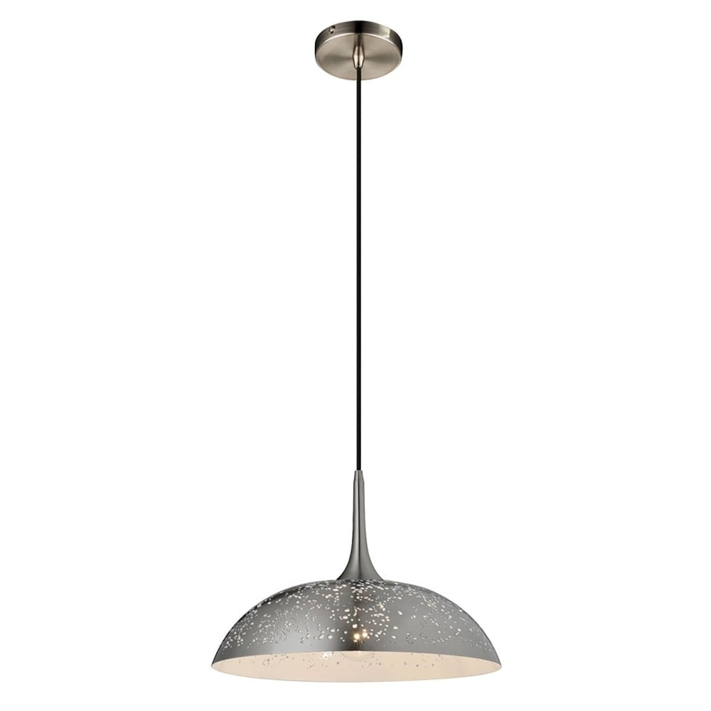 Ceiling Pendant Light In Satin Nickel Finish SUS135