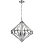 Large Ceiling Pendant Light In Chrome Finish F2361/5