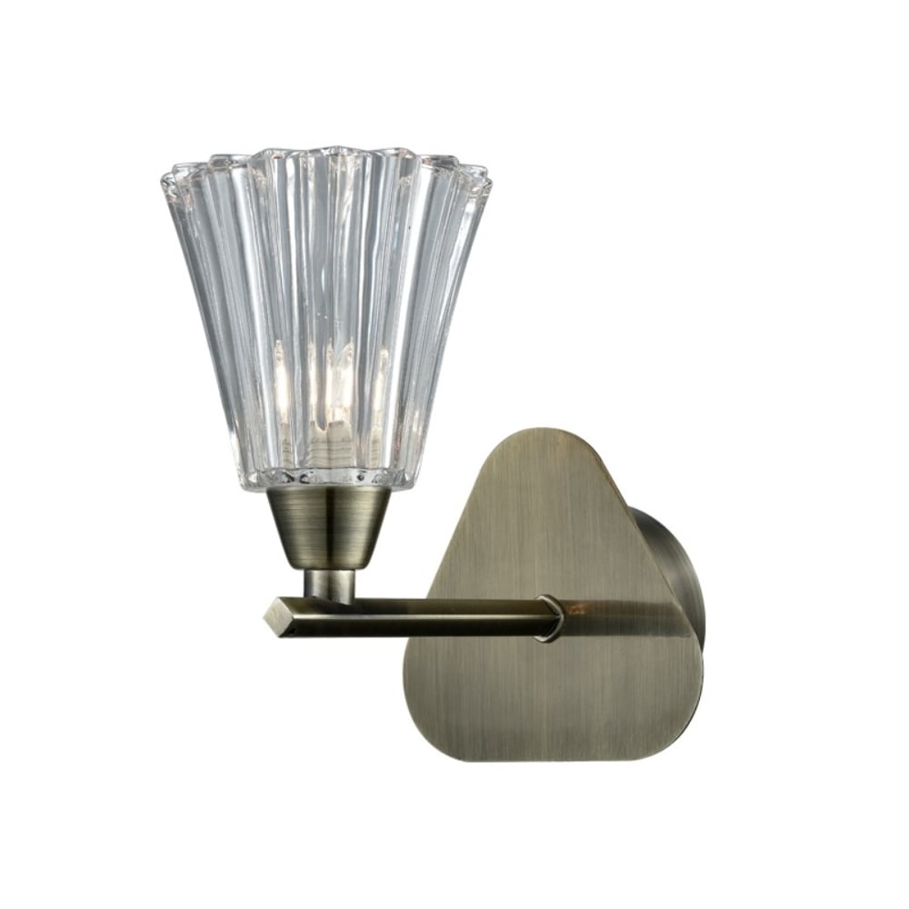 Single Wall Light In Bronze Finish F2378-1