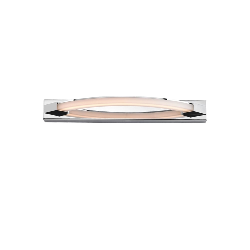Modern Bathroom LED Wall Light In Chrome Finish IP44 WB098
