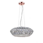 Armel Modern 7 Light LED Ceiling Pendant In Rosy Gold Finish LED1705/07/RG