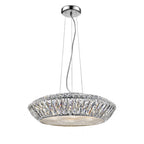 Armel Modern 7 Light LED Ceiling Pendant In Rosy Gold Finish LED1705/07/RG