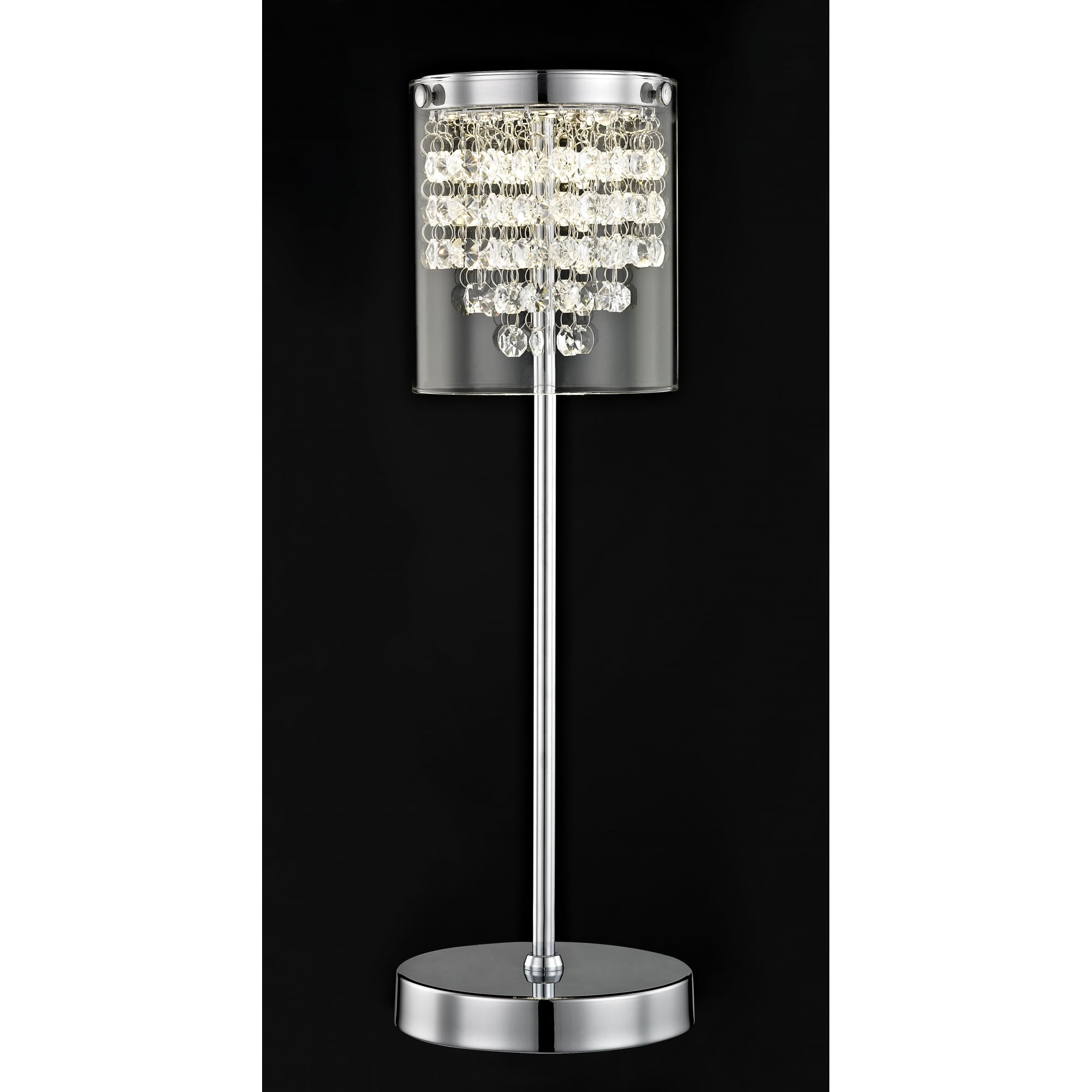 Florina LED Table Lamp In Chrome Finish LED608242/01/TL/CH