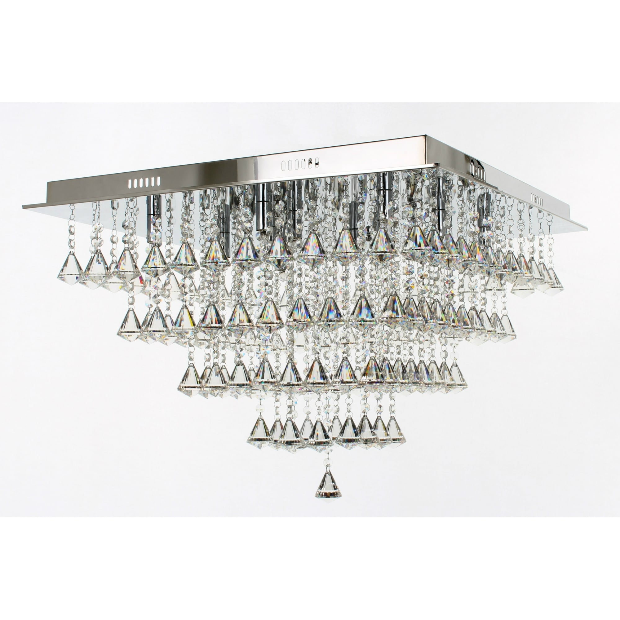 CFH301171/12/PL/CH Parma 12 Light Flush Ceiling Light