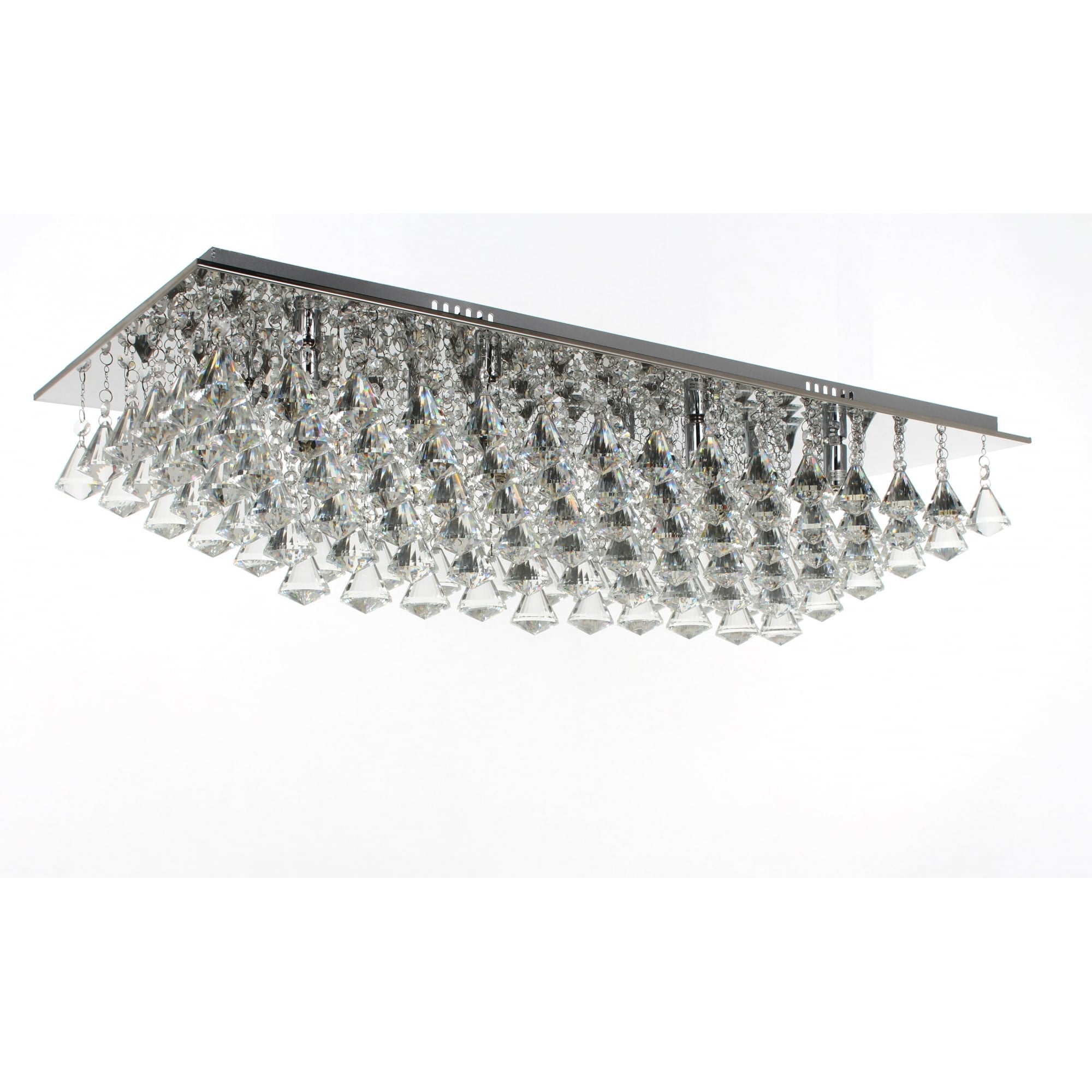 CFH201114/08/PL/CH Parma 8 Light Flush Ceiling Light