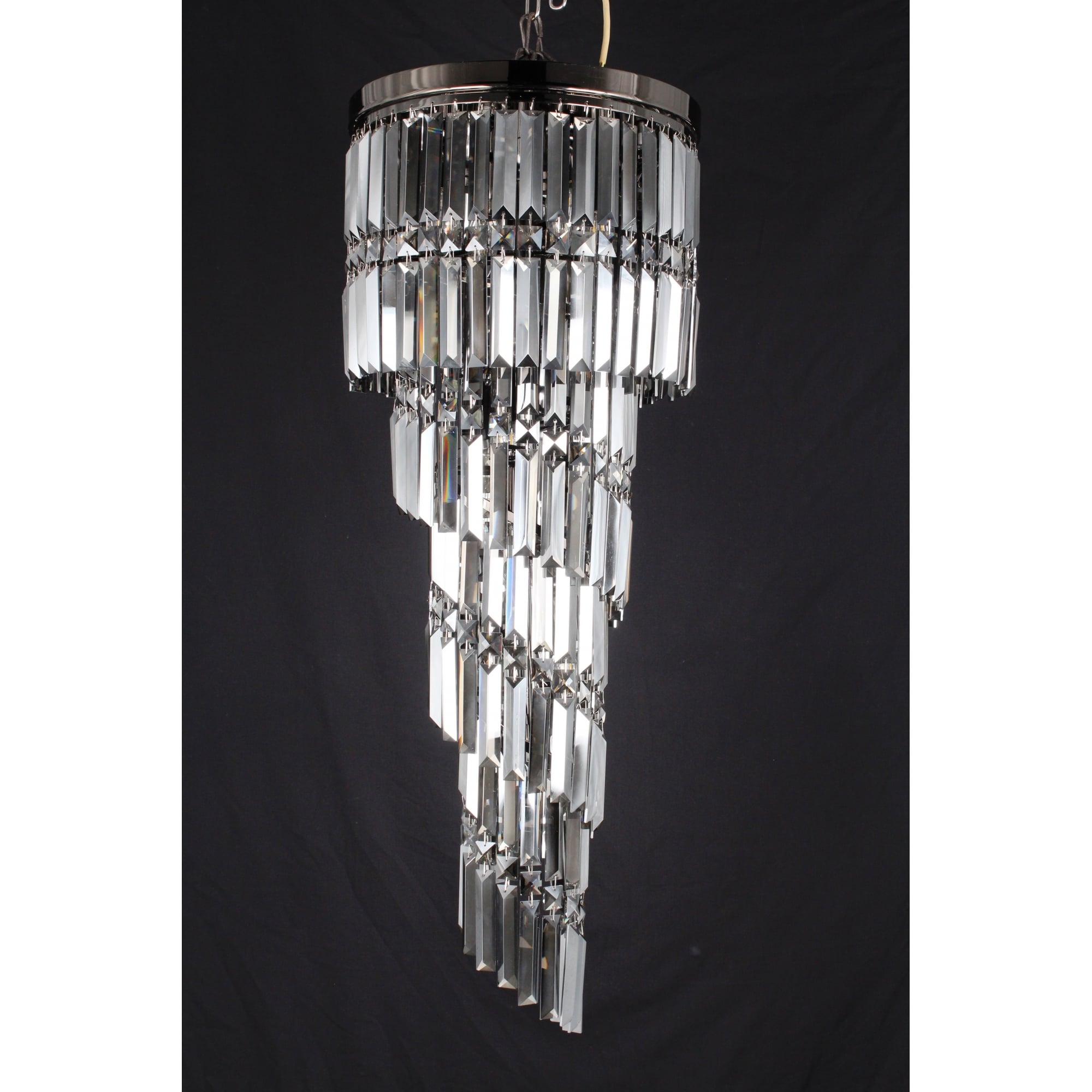 CF112024/09/GM Toronto 9 Light Gun Metal Flush Ceiling Light