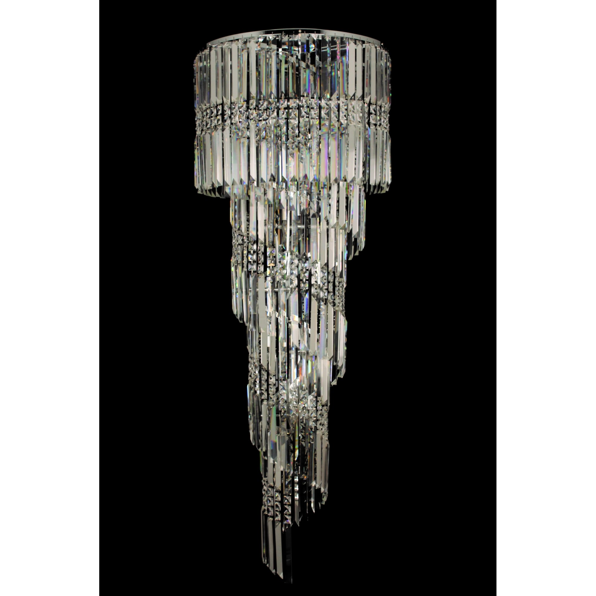 CF112024/14/CLR/CH Toronto 14 Light Flush Ceiling Light