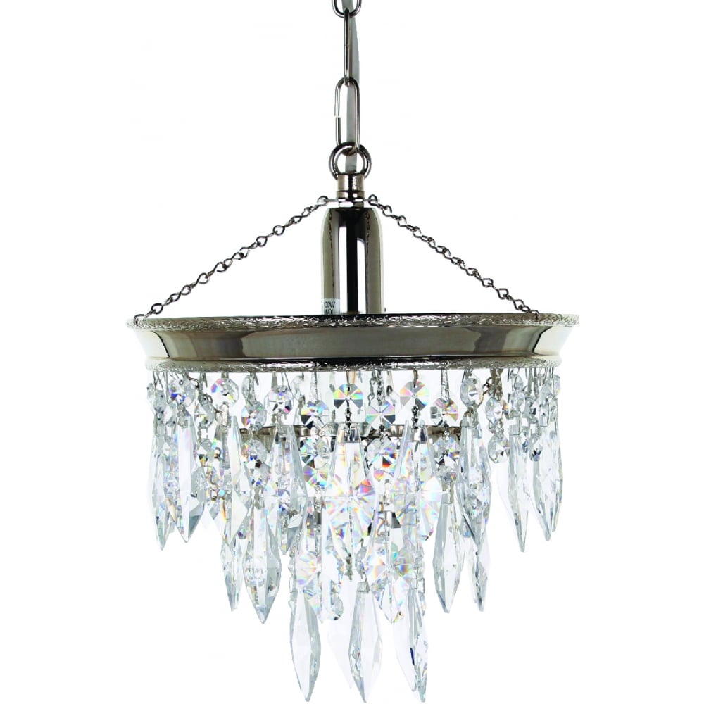 Brunswick 1 Light Crystal Chandelier ST03072/20/01
