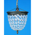 Baguette 1 Light Crystal Chandelier ST03074/20/01