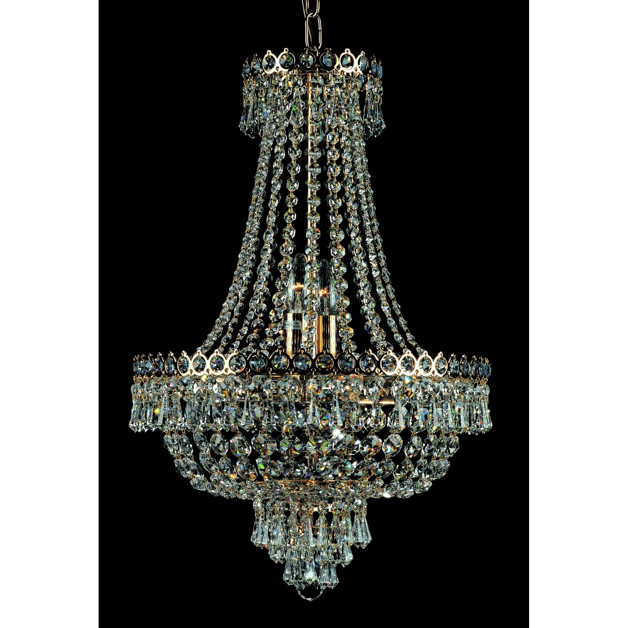 Cologne 8 Light Crystal Gold Plated Chandelier ST00224/40/08/G