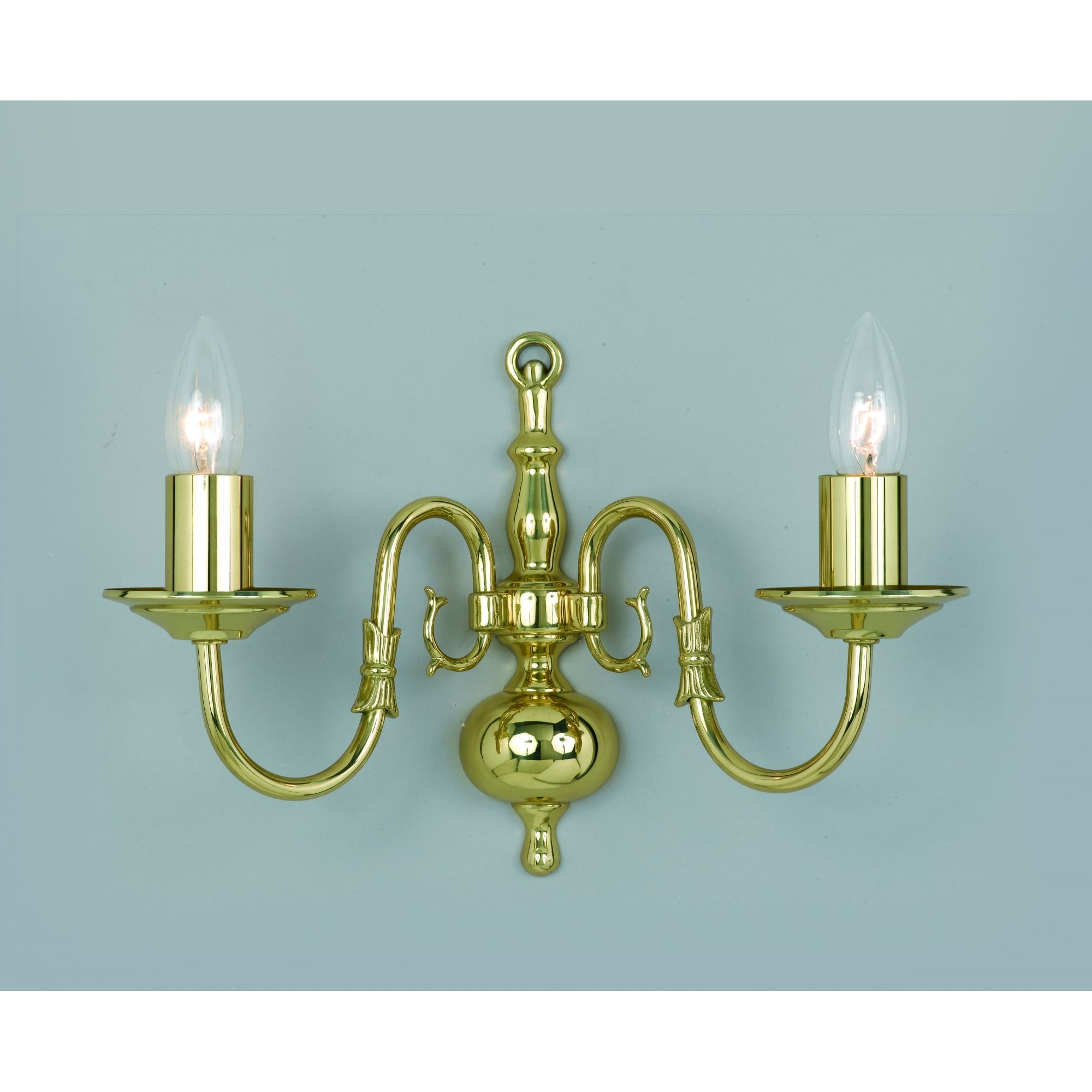 Flemish 2 Light Wall Bracket In A Choice Of Finishes BF00350/02/WB