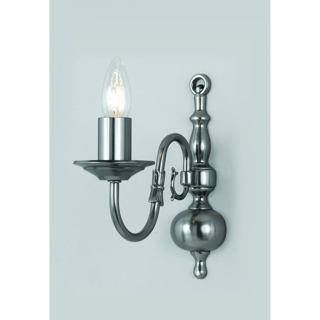 Flemish 1 Light Wall Bracket In A Choice Of Finishes BF00350/01/WB