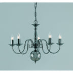 Flemish 5 Light Chandelier In A Choice Of Finishes BF00350/05