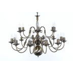 Flemish 18 Light Chandelier In A Choice Of Finishes BF00350/12+6/AB