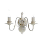 Bologna Twin Wall Light In Grey Or Cream Finish PG05579/02/WB