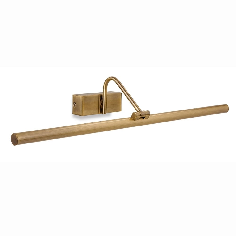 Contemporary 60 cm LED Picture Light In Antique Brass Finish 4895AB