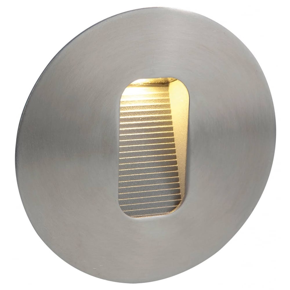 Circle Wall And Step LED Light In Stainless Steel Finish 3419ST