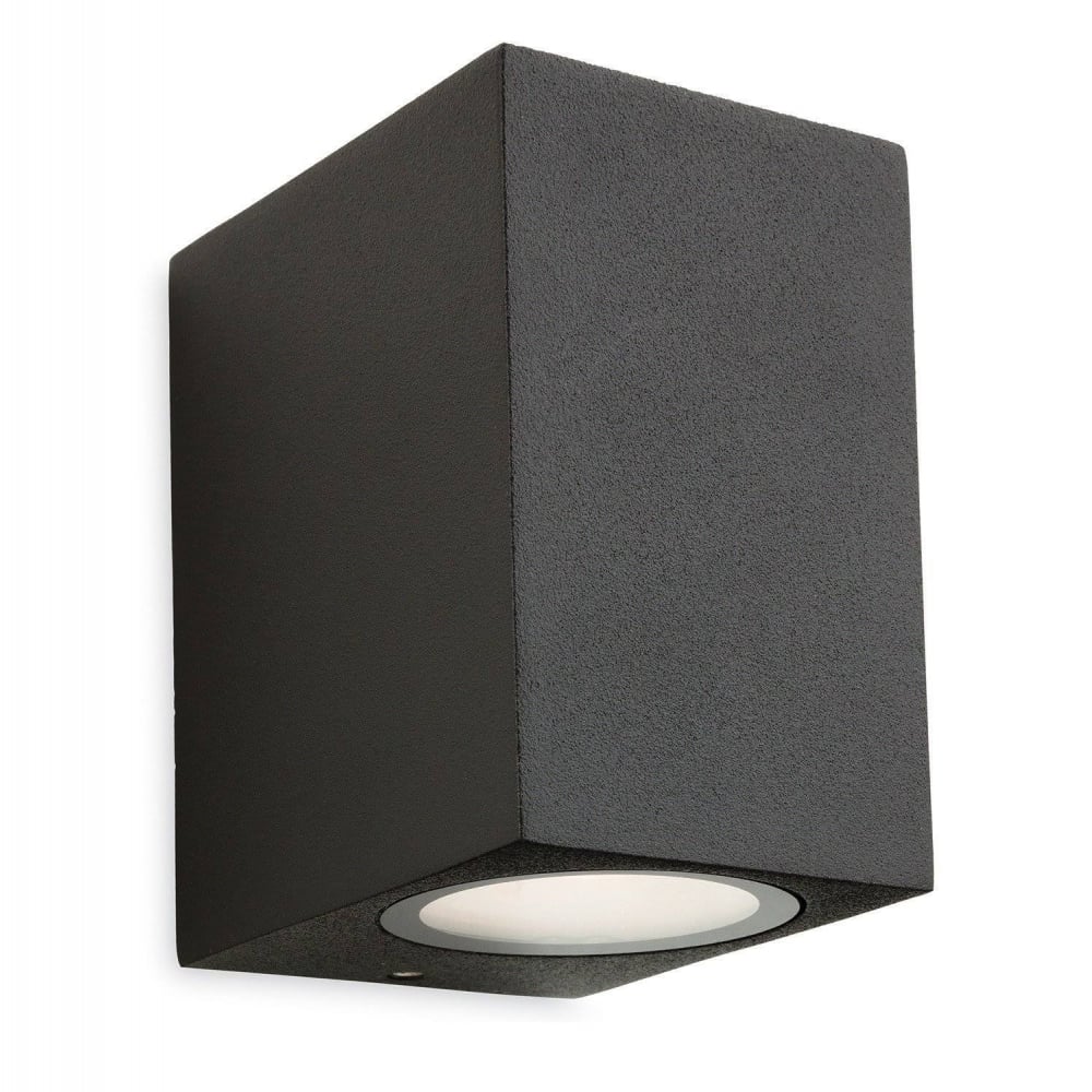 Capital Outdoor Downlight Wall Light In Graphite Finish IP54 2333GP