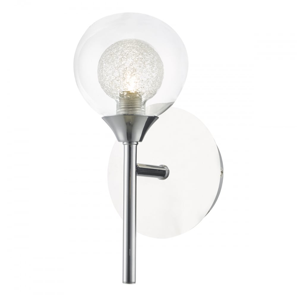 Zeke Modern Single LED Wall Light With Twin Layer Shade ZEK0750