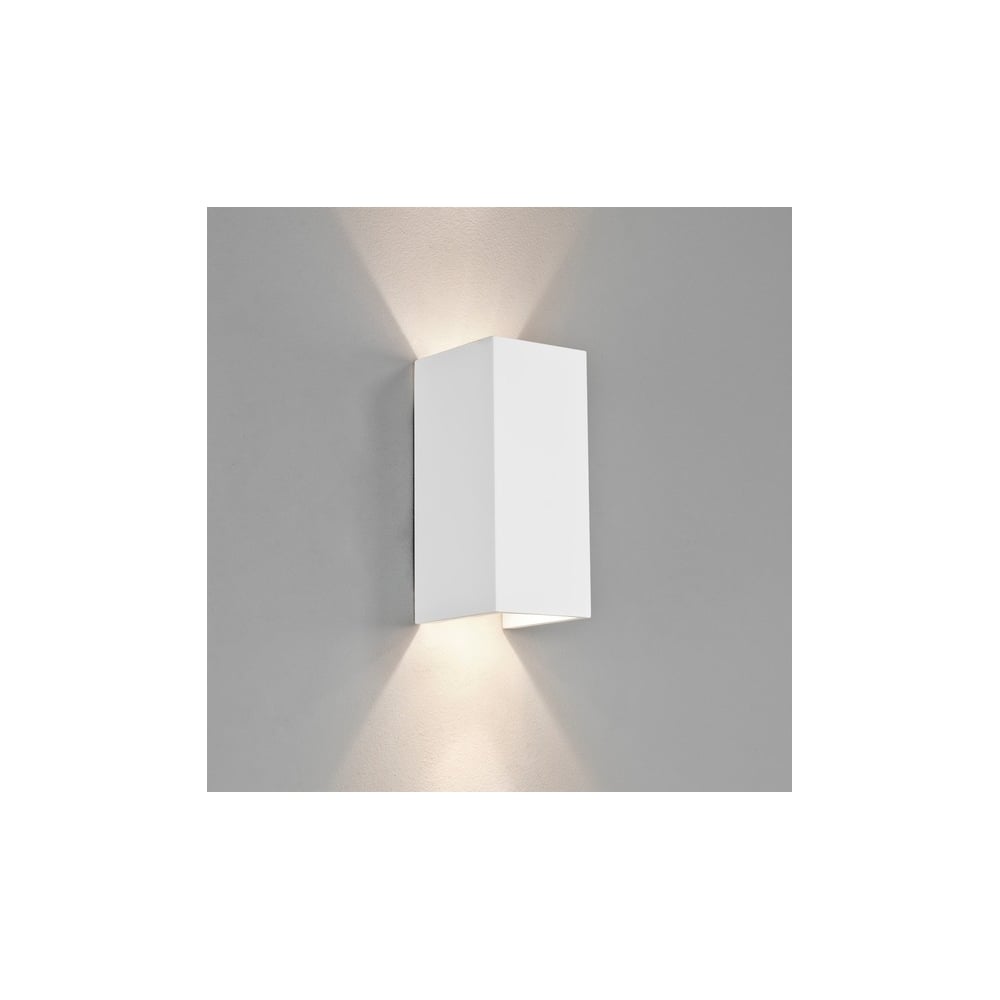 Parma 210 Modern LED 2700 K Up And Down Wall Light In White Finish 1187019