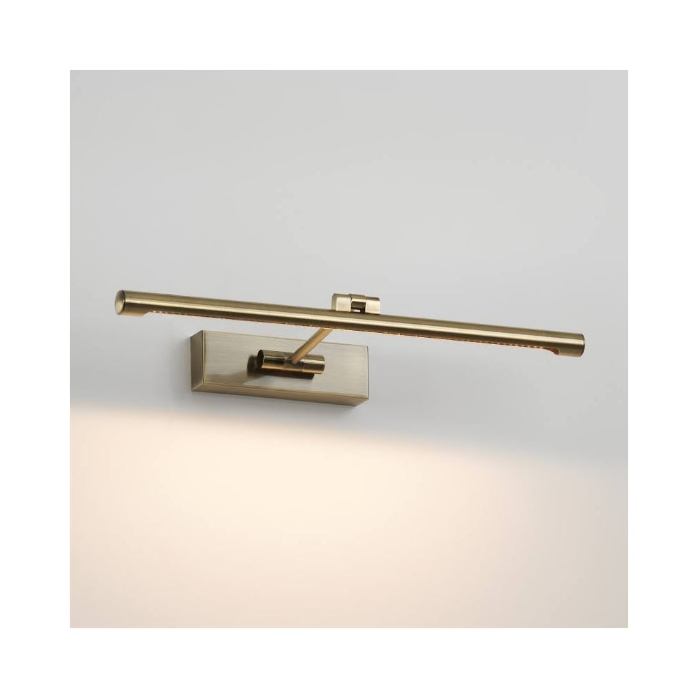 Goya Modern 46 cm Wall Mounted Picture Light In Antique Brass Finish 1115012