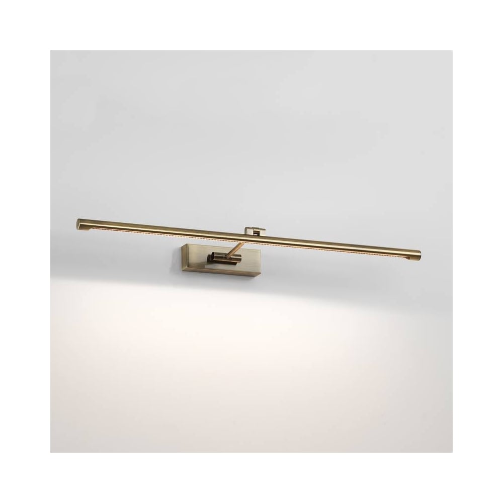 Goya Modern 76 cm Wall Mounted Picture Light In Antique Brass Finish 1115013