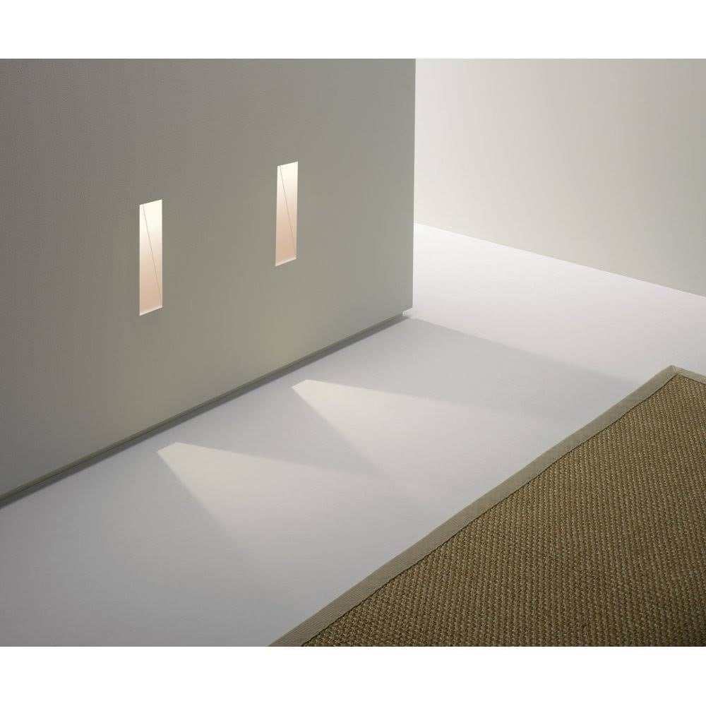 Borgo Trimless Recessed 2700 K LED Wall Light In White Finish 1212027
