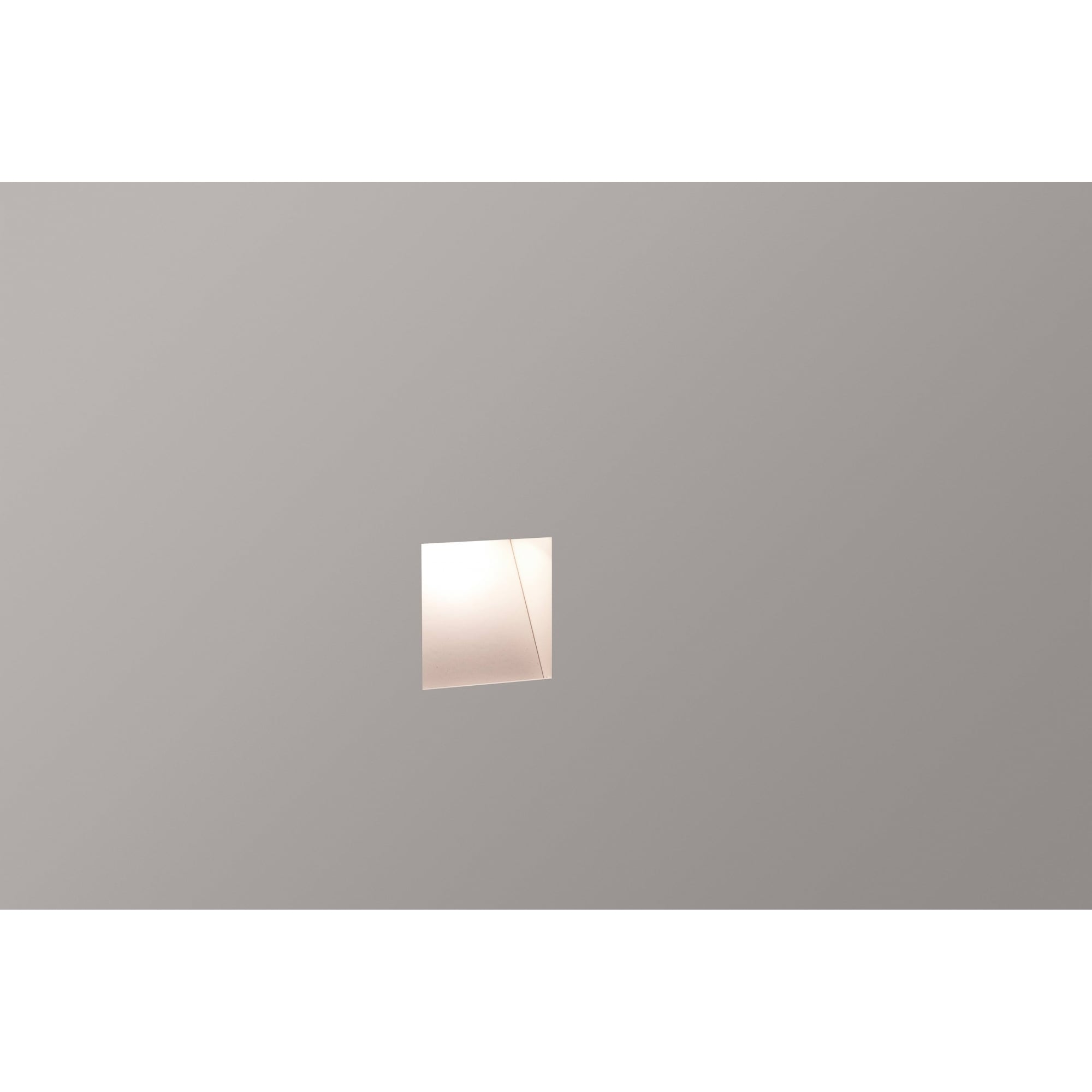 Borgo 65 Trimless Recessed 2700K LED Wall Light In White Finish 1212028