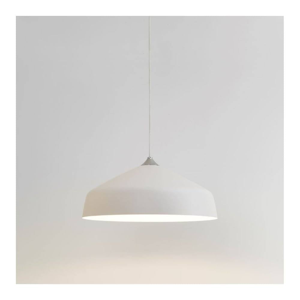 Ginestra Single Ceiling Pendant Light In Matt White Finish 1361012