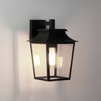 Richmond 200 Outdoor Wall Lantern In Black Finish 1340004