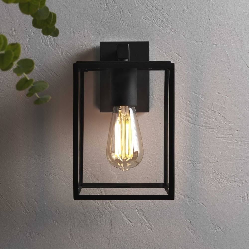 Box 270 Outdoor Wall Lantern In Black Finish 1354003