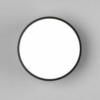 Kea 150 Outdoor Round LED Flush Light In Black Finish 1391002