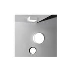 Kea 250 Outdoor Round LED Flush Light In Black Finish 1391004