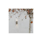 Oslo Modern LED Outdoor Wall Light In Matt Concrete Finish 1298020