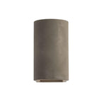 Dunbar Modern Outdoor LED Wall Light In Matt Concrete Finish 1384020
