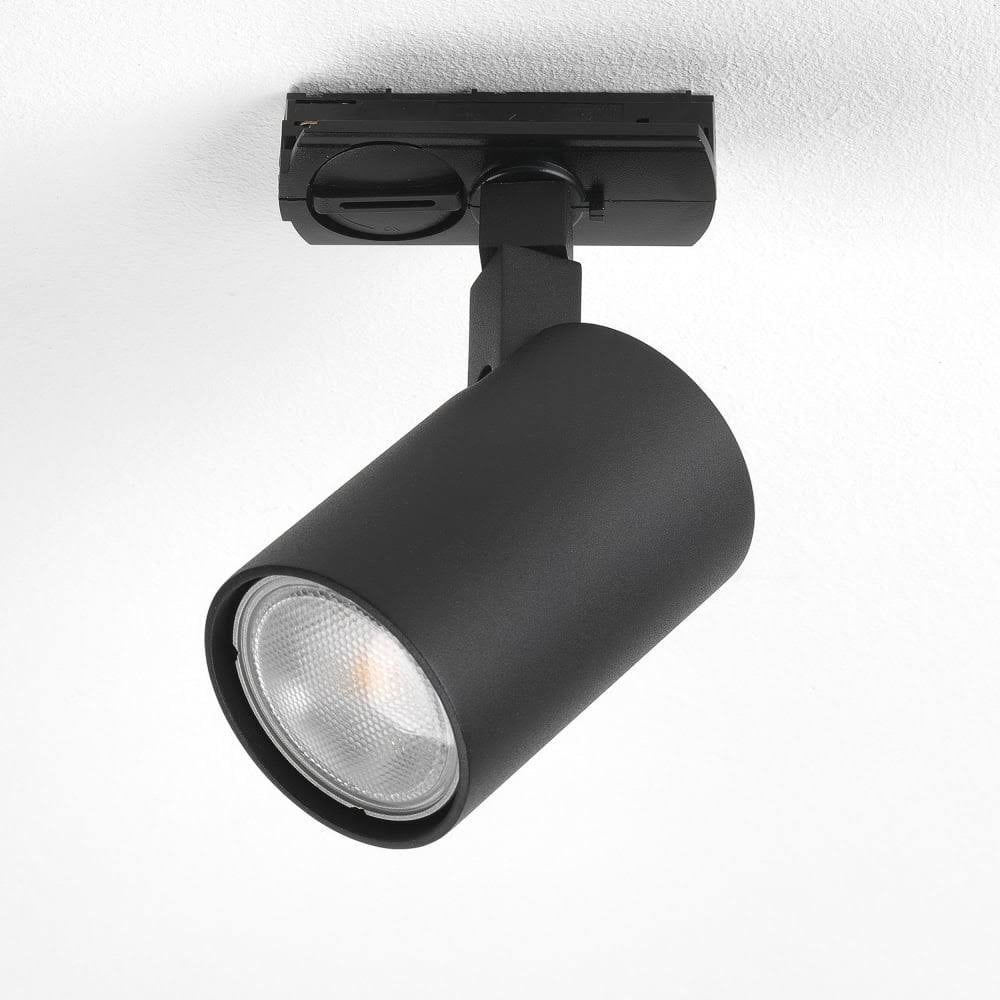 Ascoli Modern Spot Light In Textured Black Finish 1286052