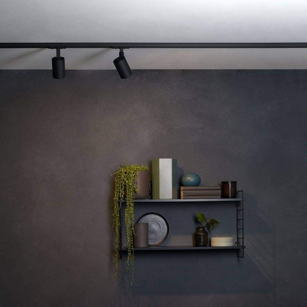 Ascoli Modern Spot Light In Textured Black Finish 1286052