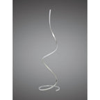 Nur XL Modern LED Floor Lamp In Chrome And Silver Finish M5001