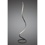 Nur Modern LED Floor Lamp In Brown Oxide Finish M5363