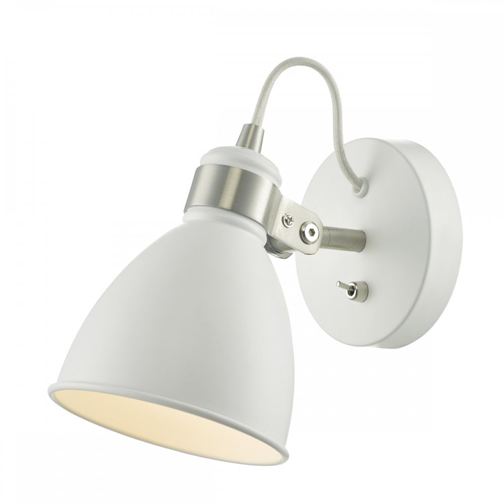 Frederick Directional Wall Light In Soft White Finish FRE0702