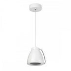 Europa Modern Small LED Ceiling Pendant Light In White Finish EUROPA/P/A