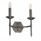 Crown Classic Wall Light In Iron Gate Finish CROWN2