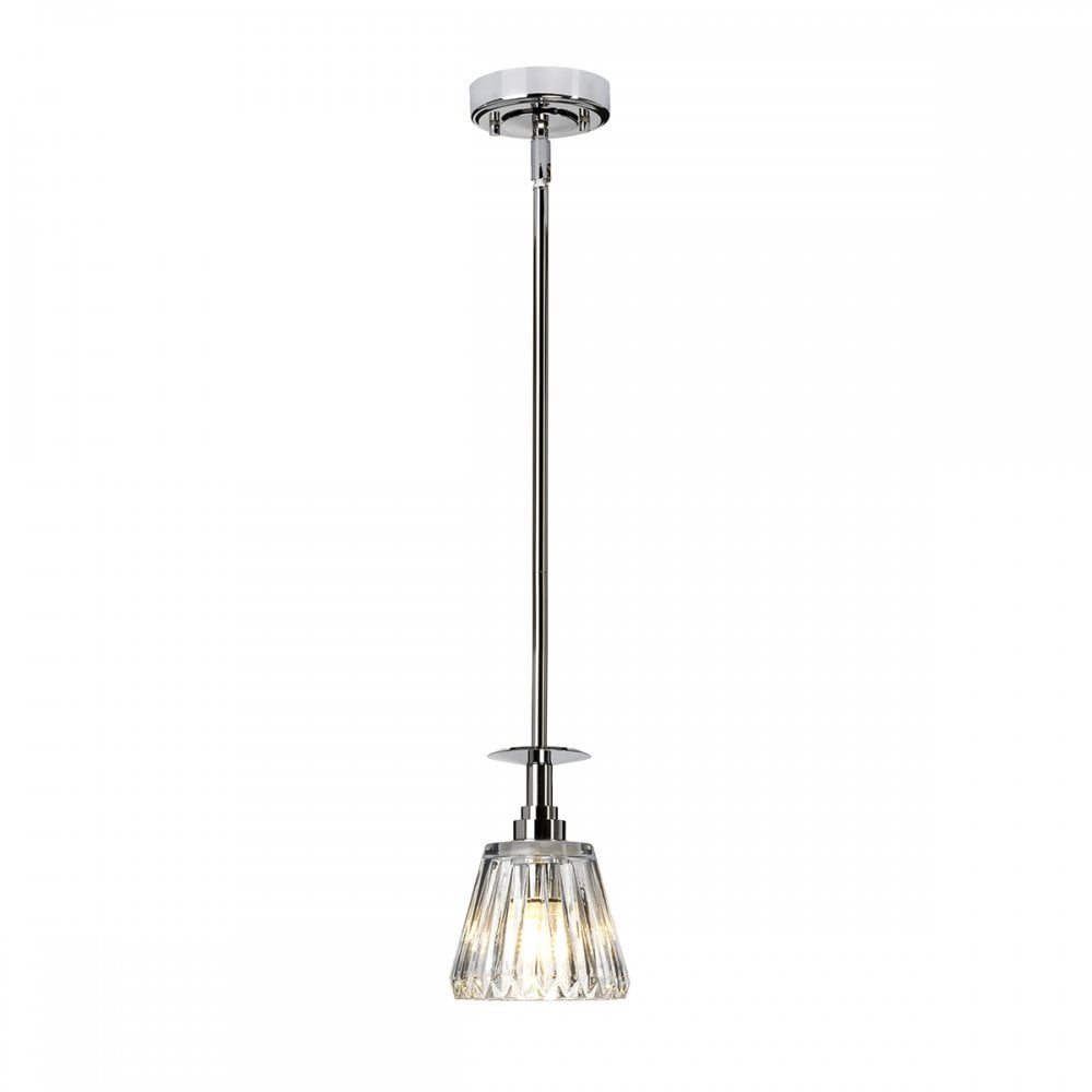 Agatha Bathroom Ceiling Light In Polished Chrome Finish BATH-AGATHA1P-PC