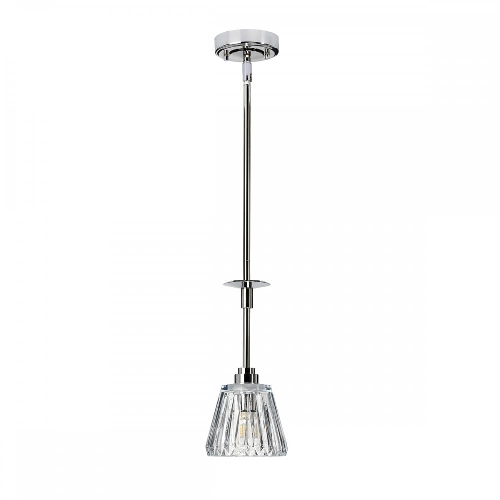 Agatha Bathroom Ceiling Light In Polished Chrome Finish BATH-AGATHA1P-PC