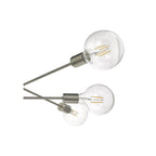 Alana Modern 6 Light Ceiling Pendant Light In Satin Chrome Finish ALA0646