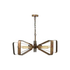 Yavanna Industrial 5 Light Ceiling Pendant In Copper Finish YAV0564