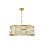 Epstein Stylish 4 Light Ceiling Pendant Light In Gold Finish EPS0412